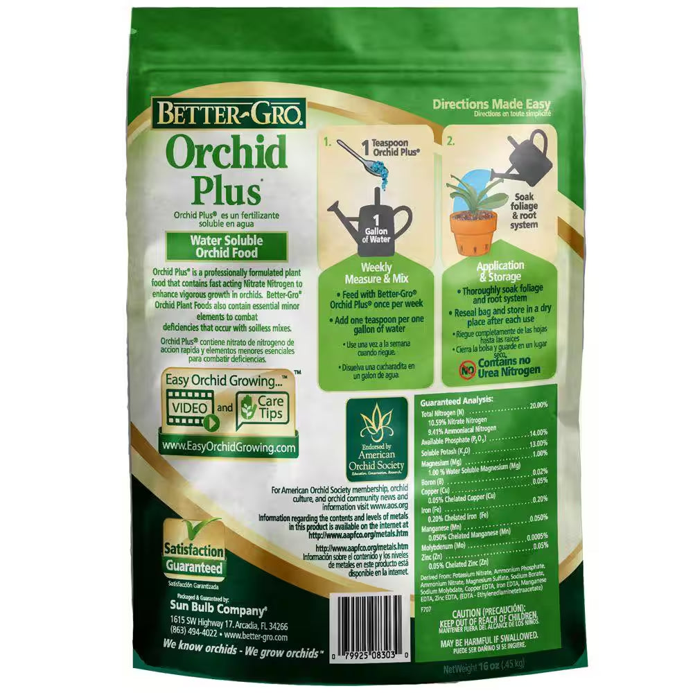 1 Lb. Orchid Plant Food Combo Pack