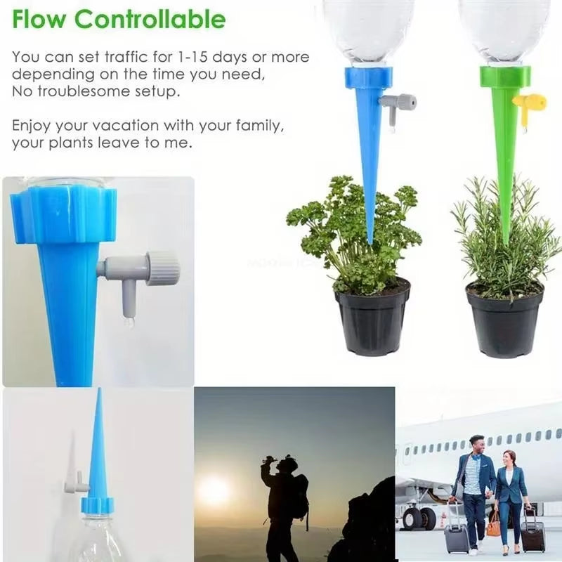 Automatic Watering Drip for Plants Droppers Automatic Drip Irrigation System Self Watering Adjustable Auto Water Dripper Device