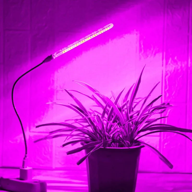 LED Grow Light Full Spectrum Plant Lamp with Flexible Hose Indoor Greenhouse Phyto USB Lamp Flower Seedling Hydroponic Light 5V